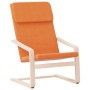 Dunkelgelber Relaxsessel aus Stoff von vidaXL, Sessel - Ref: Foro24-351059, Preis: 78,99 €, Rabatt: %