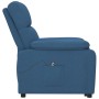 Sillón reclinable eléctrico tela azul de vidaXL, Sillones - Ref: Foro24-3120354, Precio: 236,40 €, Descuento: %