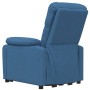 Sillón reclinable eléctrico tela azul de vidaXL, Sillones - Ref: Foro24-3120354, Precio: 236,40 €, Descuento: %