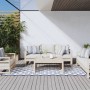 Alfombra de exterior gris y blanca 80x250 cm de vidaXL, Protectores para exterior - Ref: Foro24-364801, Precio: 34,99 €, Desc...