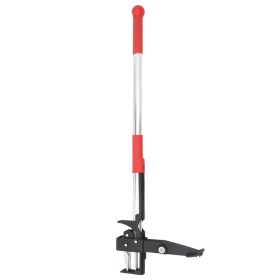 Anodized aluminum weed remover red silver 99.5 cm by vidaXL, Brush cutters - Ref: Foro24-364822, Price: 38,39 €, Discount: %