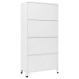 White steel locker 90x40x180 cm by vidaXL, Lockers and storage cabinets - Ref: Foro24-339828, Price: 398,19 €, Discount: %