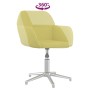 Light Green Fabric Swivel Office Chair