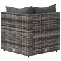 Corner garden sofas with 2 synthetic rattan gray cushions by vidaXL, Outdoor sofas - Ref: Foro24-319762, Price: 137,72 €, Dis...