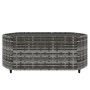 3-teiliges Gartenmöbel-Set und graue synthetische Rattankissen von vidaXL, Outdoor-Sofas - Ref: Foro24-319775, Preis: 187,21 ...