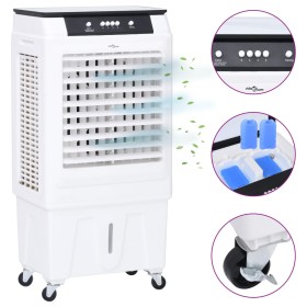 Mobile air cooler 3 in 1 white black 480x340x980 mm 120W by vidaXL, air coolers - Ref: Foro24-51461, Price: 207,99 €, Discoun...