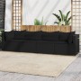 Garden set with cushions 4 pieces black synthetic rattan by vidaXL, Outdoor sofas - Ref: Foro24-319784, Price: 318,15 €, Disc...