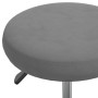 Silla de comedor de terciopelo gris oscuro de vidaXL, Sillas de comedor - Ref: Foro24-3085728, Precio: 54,44 €, Descuento: %