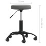 Silla de oficina giratoria de terciopelo gris oscuro de vidaXL, Sillas de oficina - Ref: Foro24-333175, Precio: 51,87 €, Desc...