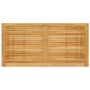 Mesa de comedor de jardín madera maciza de acacia 140x73x73,5cm de vidaXL, Mesas de jardín - Ref: Foro24-312406, Precio: 180,...