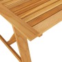 Garden dining table solid acacia wood 206x100x74 cm by vidaXL, Garden tables - Ref: Foro24-312407, Price: 310,27 €, Discount: %