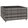 4-teiliges Gartenmöbel-Set und Kissen synthetisches Rattangrau von vidaXL, Outdoor-Sofas - Ref: Foro24-319845, Preis: 293,99 ...