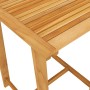 Mesa alta de jardín madera maciza de acacia 70x70x104 cm de vidaXL, Mesas de jardín - Ref: Foro24-312408, Precio: 106,55 €, D...