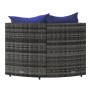 Garden corner sofas with cushions 2 pcs gray synthetic rattan by vidaXL, Outdoor sofas - Ref: Foro24-319854, Price: 110,87 €,...