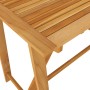 Mesa alta de jardín madera maciza de acacia 140x70x104 cm de vidaXL, Mesas de jardín - Ref: Foro24-312409, Precio: 181,33 €, ...