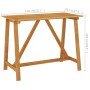 High garden table solid acacia wood 140x70x104 cm by vidaXL, Garden tables - Ref: Foro24-312409, Price: 166,99 €, Discount: %