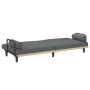 Sofá cama con reposabrazos tela gris oscuro de vidaXL, Sofás - Ref: Foro24-351932, Precio: 235,15 €, Descuento: %