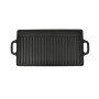 Reversible cast iron grill plate 38x23cm 2 units by vidaXL, Planks - Ref: Foro24-50127, Price: 46,32 €, Discount: %