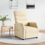 Sillón reclinable de tela crema de vidaXL, Sillones - Ref: Foro24-321225, Precio: 174,99 €, Descuento: %