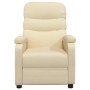 Sillón reclinable de tela crema de vidaXL, Sillones - Ref: Foro24-321225, Precio: 174,99 €, Descuento: %