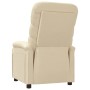 Sillón reclinable de tela crema de vidaXL, Sillones - Ref: Foro24-321225, Precio: 174,99 €, Descuento: %