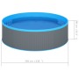 Piscina de chapoteo gris 350x90 cm de vidaXL, Piscinas - Ref: Foro24-92808, Precio: 411,57 €, Descuento: %