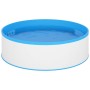 Piscina de chapoteo blanca 350x90 cm de vidaXL, Piscinas - Ref: Foro24-92807, Precio: 372,56 €, Descuento: %