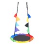 Rainbow swing with pennants 100 cm by vidaXL, Swings and seesaws - Ref: Foro24-93144, Price: 71,58 €, Discount: %