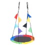 Rainbow swing with pennants 100 cm by vidaXL, Swings and seesaws - Ref: Foro24-93144, Price: 71,58 €, Discount: %