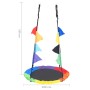 Rainbow swing with pennants 100 cm by vidaXL, Swings and seesaws - Ref: Foro24-93144, Price: 71,58 €, Discount: %