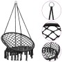 Hanging hammock swing chair 80 cm anthracite by vidaXL, Swings and seesaws - Ref: Foro24-93156, Price: 67,83 €, Discount: %