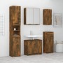 Bathroom furniture set, 5 pieces, smoked oak plywood. by vidaXL, Bathroom furniture - Ref: Foro24-3115857, Price: 297,03 €, D...