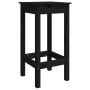 Set de mesa y taburetes altos jardín 5 piezas madera pino negro de vidaXL, Conjuntos de jardín - Ref: Foro24-3154734, Precio:...