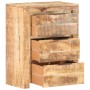 Aparador de madera de mango rugosa 59x33x75 cm de vidaXL, Aparadores - Ref: Foro24-320215, Precio: 216,99 €, Descuento: %