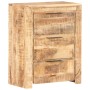 Aparador de madera de mango rugosa 59x33x75 cm de vidaXL, Aparadores - Ref: Foro24-320215, Precio: 216,99 €, Descuento: %