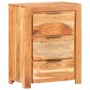 Aparador de madera maciza de acacia 59x33x75 cm de vidaXL, Aparadores - Ref: Foro24-320216, Precio: 189,21 €, Descuento: %