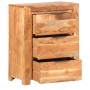 Aparador de madera maciza de acacia 59x33x75 cm de vidaXL, Aparadores - Ref: Foro24-320216, Precio: 189,21 €, Descuento: %