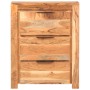 Aparador de madera maciza de acacia 59x33x75 cm de vidaXL, Aparadores - Ref: Foro24-320216, Precio: 189,21 €, Descuento: %