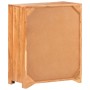 Aparador de madera maciza de acacia 59x33x75 cm de vidaXL, Aparadores - Ref: Foro24-320216, Precio: 189,21 €, Descuento: %