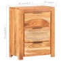 Aparador de madera maciza de acacia 59x33x75 cm de vidaXL, Aparadores - Ref: Foro24-320216, Precio: 189,21 €, Descuento: %