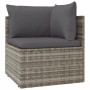 5-piece garden furniture set and gray synthetic rattan cushions by vidaXL, Garden sets - Ref: Foro24-3157480, Price: 458,81 €...