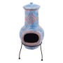 RedFire Chimenea Colima arcilla azul/rojo 86031 de RedFire, Chimeneas - Ref: Foro24-411832, Precio: 149,18 €, Descuento: %