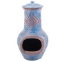 RedFire Chimenea Colima arcilla azul/rojo 86031 de RedFire, Chimeneas - Ref: Foro24-411832, Precio: 149,18 €, Descuento: %