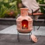 RedFire Chimenea Lima arcilla paja 86033 de RedFire, Chimeneas - Ref: Foro24-411834, Precio: 162,99 €, Descuento: %