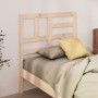 Cabecero de cama madera maciza de pino 96x4x104 cm de vidaXL, Cabeceros y pies de cama - Ref: Foro24-818170, Precio: 21,44 €,...