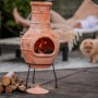 RedFire Chimenea Star Flower arcilla color paja 86037 de RedFire, Chimeneas - Ref: Foro24-411837, Precio: 201,84 €, Descuento: %