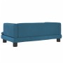 Blaues Kindersofa aus Samt, 80x45x30 cm von vidaXL, Baby- und Kleinkindmöbel - Ref: Foro24-3196305, Preis: 71,99 €, Rabatt: %