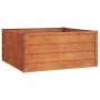 Rusty corten steel flowerbed 100x100x45 cm by vidaXL, Pots and planters - Ref: Foro24-151949, Price: 55,99 €, Discount: %