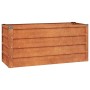 Rusty Corten steel flower bed 100x40x45 cm by vidaXL, Pots and planters - Ref: Foro24-151950, Price: 49,99 €, Discount: %