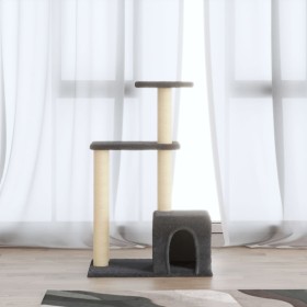 Cat scratching post with dark gray sisal posts 71 cm by vidaXL, Cat furniture - Ref: Foro24-171511, Price: 36,99 €, Discount: %